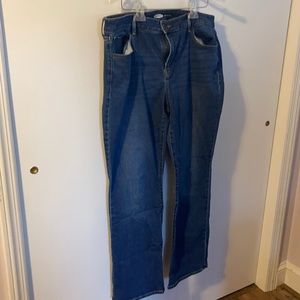 Boot cut jeans